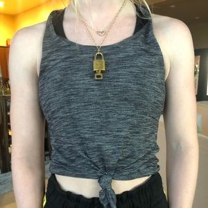 2 in 1 Lululemon top.